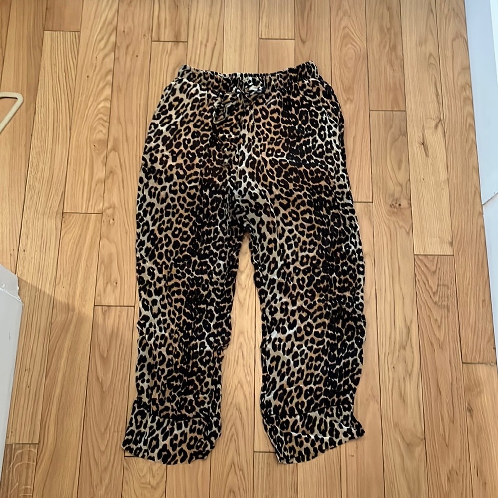 GANNI leopard pants